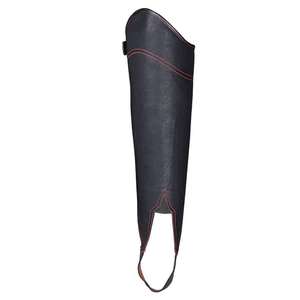 Chaps d'équitation en cuir de haute qualité, style classique, demi-chaps d'équitation pour l'équitation à cheval, en vente - Product Image 3