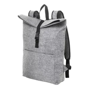 Sustainable RPET Promotional <b>Backpack</b> Refelt <b>Roll</b> Design for Merchandising - Product Image 1