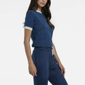 Camiseta de Mujer de Último Diseño 2025, Camiseta de Algodón Informal de Buena Calidad para Mujer en Venta - Product Image 3