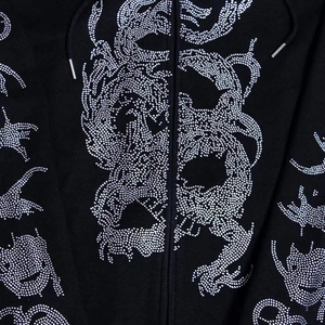 Sweat-shirts pour hommes de qualité supérieure 100% coton, nouvelle arrivée, pull-over d'hiver, motif uni, respirant, séchage rapide, design avec poche - Product Image 2