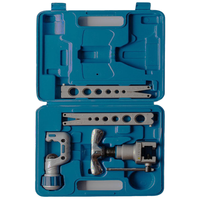 Kit d'outils de réparation pour systèmes de climatisation et de réfrigération HVAC, comprenant un ensemble de manomètres et un élargisseur de tuyaux pour R410A, R22, R134a