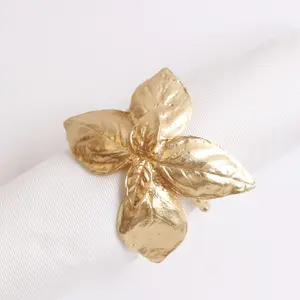 Anneaux de serviette en acier inoxydable personnalisés haut de gamme pour toutes les occasions, comme décoration de table ou cadeau de pendaison de crémaillère, artisanat en métal - Product Image 5