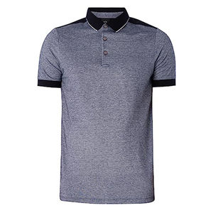 Vente en gros de t-shirt polo avec logo personnalisé pour hommes vêtements de golf t-shirt uni à séchage rapide formel d'affaires polo respirant durable - Product Image 1