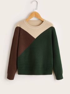 Sudadera con capucha con cordón y manga raglán de bolsillo canguro con bloqueo de Color personalizado de algodón de calidad de fábrica para mujer - Product Image 4