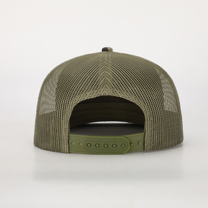 Casquette Snapback en Toile à 5 Panneaux Personnalisable avec Logo Brodé, Dos en Maille Polyester/Coton, Réglable, Unisexe, pour Usage Extérieur – Vente en Gros - Product Image 5