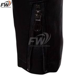 Veste en cuir pour homme OEM, faible MOQ, haute qualité, vêtement d'extérieur de luxe contemporain avec design élégant, finition soignée et coupe moderne - Product Image 3