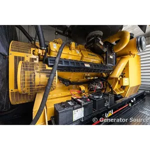 Groupe électrogène diesel triphasé d'occasion de 600 kW, 277/480 V, sur remorque, pour alimentation de secours commerciale - Product Image 4