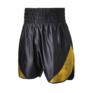 Pantalones cortos de poliéster 100% de secado rápido de boxeo de calle personalizada patrón sólido Cierre de cintura elástica servicio OEM con bordado de nombre - Product Image 1