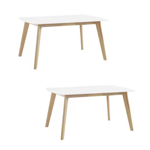 Table basse en bois de forme de rectangle en bois conception simple moderne pour les meubles de salon et de salle à manger à la maison - Product Image 5