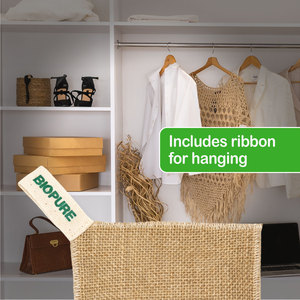 Bolsa Purificadora de Aire Biopure - Desodorante Ecológico de Carbón Activado de Coco para Control de Olores y Humedad - Hecho en México - Product Image 5