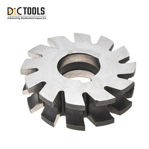 Fraises en bout concaves HSS tige de 8mm, revêtement TiN/AlTiN - Product Image 3