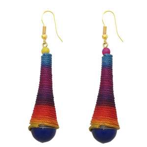 The99Jewel Boucles d'oreilles chandelier Fashion Fil multicolore Modèle 1308320B - Product Image 1