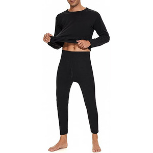 Usine directe 2025 nouveau Design hommes ensemble de Compression vêtements de Fitness à manches longues et Leggings sport Gym ensemble de Compression - Product Image 6