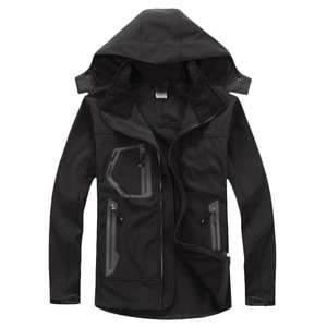 Coupe-vent Imperméable à Fermeture Éclair Respirant Vêtements de Randonnée en Plein Air Vestes Coupe-Vent d'Hiver Lourdes Haut de Gamme Personnalisées pour Hommes - Product Image 1