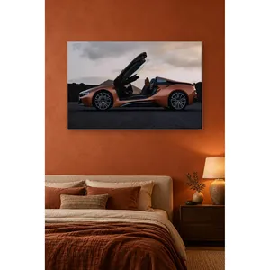 Impression sur toile Fida Copper BMW i8 Roadster at Twilight - Product Image 2