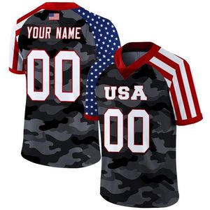 Top équipe nationale de qualité thaïlandaise maillot de sublimation de drapeau américain personnalisé pour les femmes en gros maillot de football authentique en maille - Product Image 4