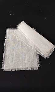 Custom Made Hand Torn Deckle Edged Cotton Fabrics Suitable for Use As Tags by Fashion Designers and Jewelry Designers. - Product Image 4