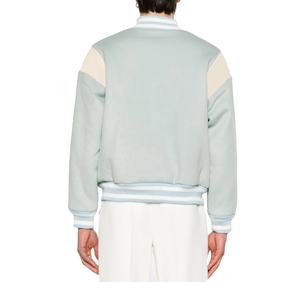 Veste universitaire courte boutonnée pour hommes, style hip-hop, personnalisable, vintage, old school, en laine, pour le basketball - Product Image 2