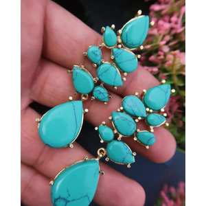 OEM Service Fourniture Directe d'Usine Nouveau Tendance Bijoux Boucles d'Oreilles Qualité Supérieure Style Dubaï Boucles d'Oreilles Bijoux pour Femmes - Product Image 3