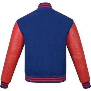 Fabricant de vêtements sur mesure 2026, veste universitaire en coton 100% polyester à boutons, lycée, collège, provenance du Pakistan - Product Image 4