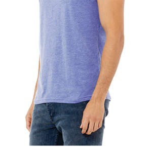 ตะเข็บด้านข้างขายปลีกพอดี100% Airlume หวีและแหวนปั่นฝ้าย32เดี่ยว4.2ออนซ์สีฟ้า Unisex ถังเจอร์ซีย์ - Product Image 5