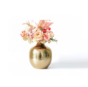 Venta al por mayor a granel atractivo diseño de alta calidad de metal florero para la decoración del hogar Mesa espacio de estar decoración superventas jarrones - Product Image 4