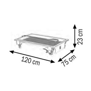 Meclube 120L Equipement de véhicule à roues Unité de vidange d'huile exposée - Product Image 2