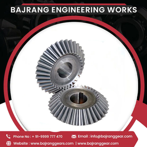 เฟืองเกลียวอเนกประสงค์เหล็กสั่งทำพิเศษแบบมือซ้าย ผลิตโดย Bajrang Engineering Works น้ำหนัก 1 กก. คุณภาพดี ราคาคุ้มค่า มาตรฐานเดลี - Product Image 6