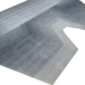 Alfombra de Lana de Cebra Grande, Moderna y de Lujo, Hecha a Mano, con Estampado Abstracto de Animales, Técnica de Tufted, Z&H HOME, Acolchada, Lavable, para Uso Doméstico - Product Image 2