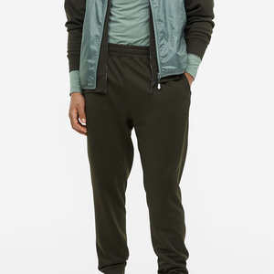 Pantalones de chándal ajustados para hombre, ropa de calle en blanco, joggers personalizados, venta al por mayor - Product Image 3
