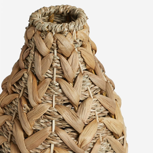 Water Hyacinth <b>Tall</b> <b>Vase</b> Decor Handcraft Made in Vietnam Eco-friendly material for home decor and tableware decoration Wholesale - Product Image 4