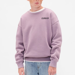Sudadera de Manga Larga con Cuello Redondo y Color Sólido para Niños, Diseño de Logotipo Personalizado, Servicio OEM de Alta Calidad - Product Image 1