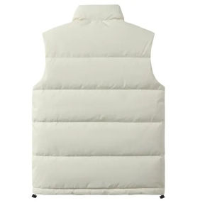 Chaleco acolchado sin mangas térmico acogedor para mujer, chaleco de lona ligero con relleno de algodón suave, chaleco acolchado de moda - Product Image 2