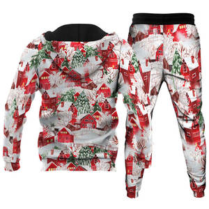 Haute qualité séchage rapide sur mesure hommes noël Streetwear survêtement grande taille hiver léger coupe-vent Polyester/Nylon - Product Image 4