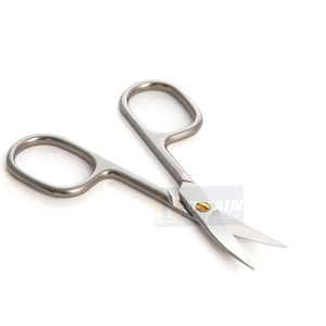 Ciseaux à cuticules de qualité supérieure Ciseaux à cuticules professionnels en acier inoxydable Ciseaux à ongles de manucure Pointe fine - Product Image 2