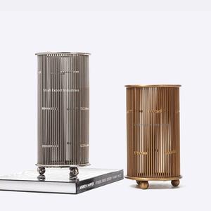 แจกันดอกไม้ทำจากทองเหลืองลวดลายลวดสำหรับวางบนโต๊ะในบ้านของตกแต่งงานแต่งงานและของขวัญต่างๆแจกันดอกไม้ทำจากทองเหลืองขนาดแตกต่างกัน - Product Image 3