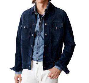 Chaqueta de Motociclista Unisex de Lona con Borlas, Resistente al Viento e Impermeable, Diseño Vintage de Invierno, Piel de Vaca de Ante Suave, Calidad Premium, Duradera - Product Image 2