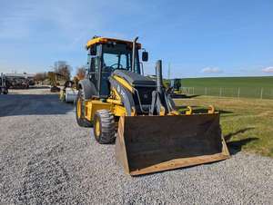 Chargeuse-pelleteuse John Deere d'occasion de haute qualité, modèles 310J, 310G, 410J, 315S, moteur diesel, pompe hydraulique Moog, capacité de charge nominale de 200 tonnes, modèle 2023 - Product Image 2