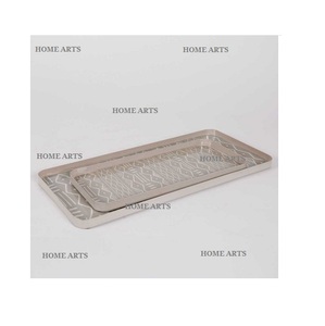 ถาดเสิร์ฟอาหารเหล็ก ดีไซน์ล่าสุด คุณภาพพรีเมียม ขนาดสั่งทำได้ ถาดชา กาแฟ ราคาไม่แพง - Product Image 3