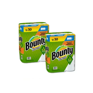 Bounty Select-a-Size White <b>Paper</b> <b>Towels</b> 12 Double <b>Rolls</b> 3-Ply Softness - Product Image 2