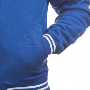 Veste Letterman pour hommes grande taille en vente en gros à col montant Veste d'hiver Letterman pour hommes à usage extérieur - Product Image 6