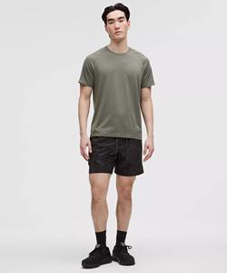 เสื้อยืดผ้าฝ้าย100% ของผู้ชายเสื้อยืดครอปแบบธรรมดาเข้ารูป - Product Image 2