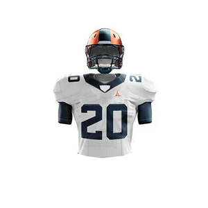 ชุดยูนิฟอร์มอเมริกันฟุตบอลแบบสั่งทำ ดีไซน์ล่าสุด กางเกงขาสั้น โพลีเอสเตอร์ 100% แห้งเร็ว ระบายอากาศดี เหมาะสำหรับฤดูร้อน ราคาส่งจากโรงงานโดยตรง - Product Image 3