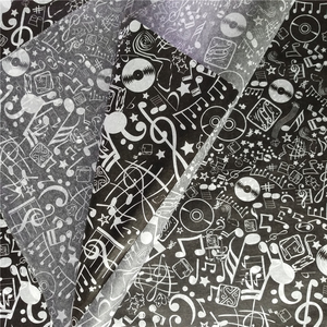 Papier de soie biodégradable à rayures noires et blanches, chevron, léopard, pois, pour emballer des fleurs, des vêtements, des portefeuilles - Product Image 3