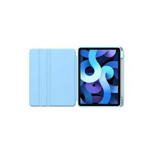 Funda Protectora Netzy 2025 para iPad SAFA Nayn con Soporte Giratorio, Híbrida de Cuero y TPU, Color Azul Claro, para iPad Pro, Materiales de PC y PU - Product Image 6