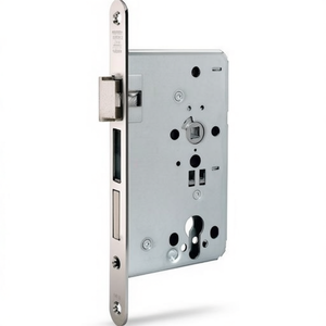Mortise Lock 715 BAD 24/65/78/8mm DIN Right Stainless Steel Rounded Class 4 BKS Furniture Locks - Product Image 3