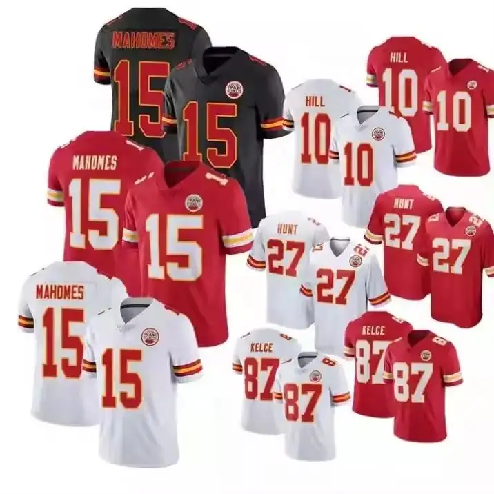 2024 New NFLing Jersey sublimierte amerikanische Fußball-Bekleidungsuniformen vollständig kundenspezifische Stickerei amerikanische Fußballtrikots