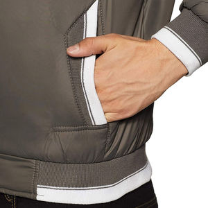 Chaqueta de buena calidad para hombre, chaqueta de hombre de tela suave transpirable personalizada, tarifa al por mayor, ropa exterior, chaquetas de bombardero para hombre - Product Image 6