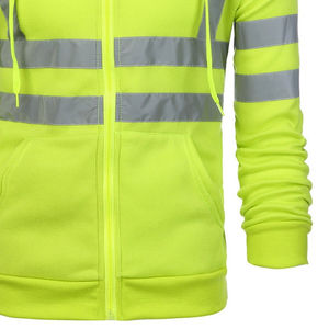 เสื้อแจ็กเก็ต Hi VIS สำหรับใส่ทำงานหนักปลอดภัยกันน้ำปรับแต่งโลโก้ได้ตามต้องการ - Product Image 3