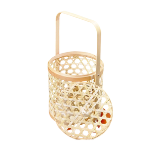 ตะกร้าธรรมชาติแท้ขายดีผสมผสานการใช้งานจริงกับสัมผัสการตกแต่งที่เป็นมิตรต่อสิ่งแวดล้อม - Product Image 1